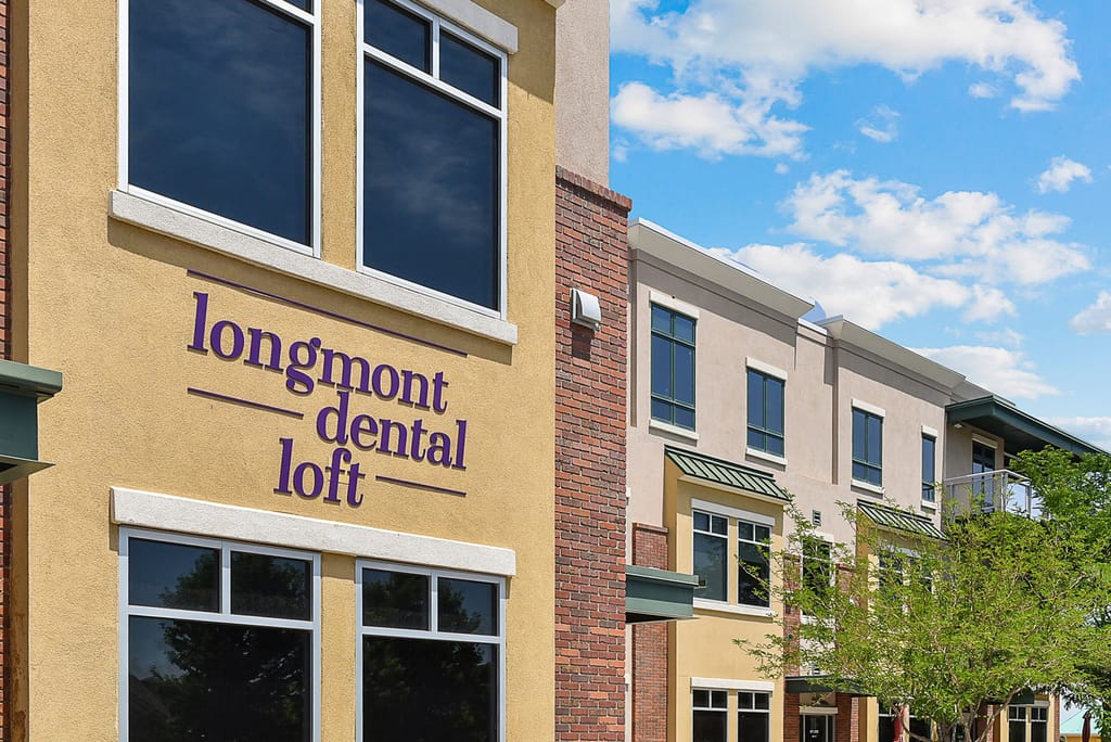 Longmont dental loft exterior