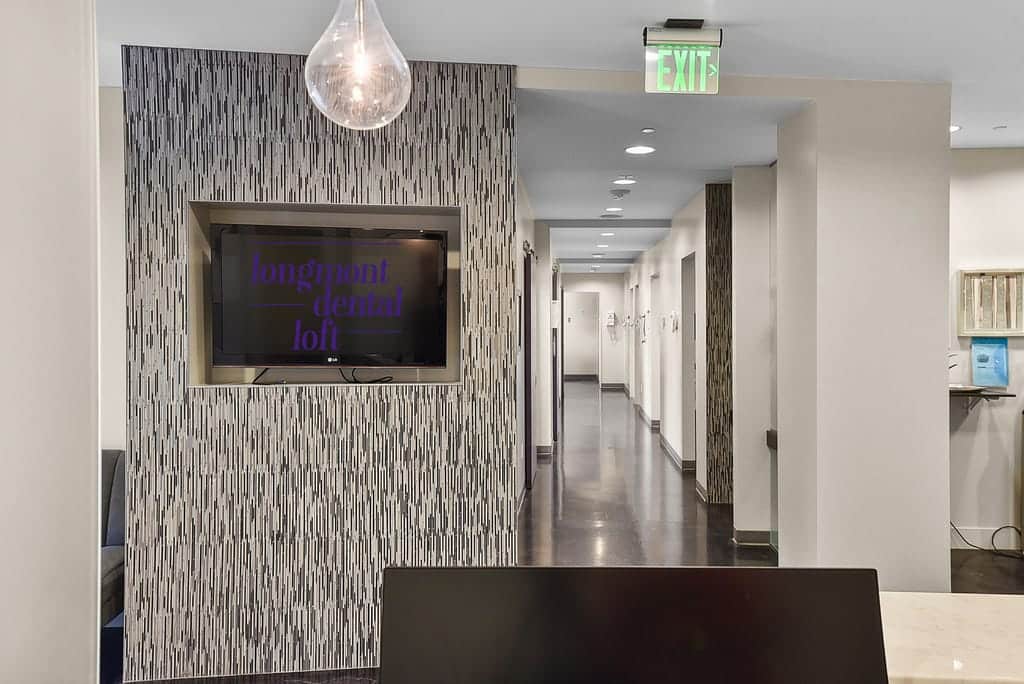 Hallway of Longmont Dental Loft