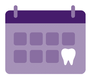 calendar with dental appointment