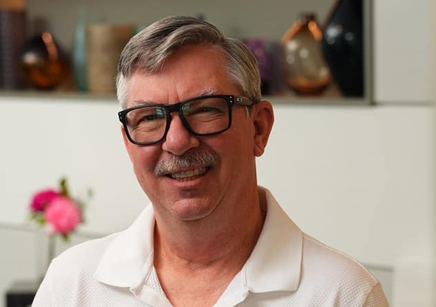 Mark after receiving dental crowns at Longmont Dental Loft in Longmont, Colorado