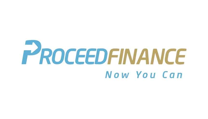 Proceed Finance logo, a healthcare financing option offering flexible payment plans for dental treatment.